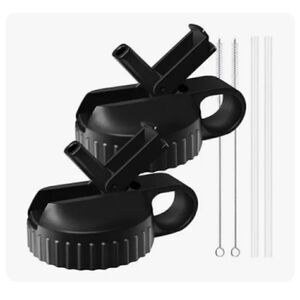 Aoralivre Hydro Flask Wide Mouth Lid With Straw And Brush Combo 2pk
